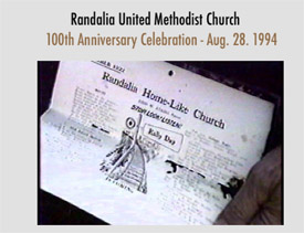 Randalia Church 100th Year Anniversary